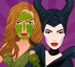 Angelina Maleficent Makeover