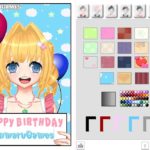 Anime birthday card creator