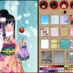 Anime Kimono dress up game