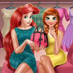 Anna and Ariel Dressing Room