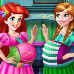 Ariel and Anna Pregnant BFFs