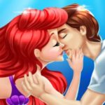 Ariel Kissing Underwater