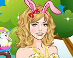 Beauty Easter Girl