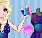 Elsa DIY Galaxy Dress