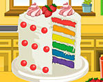 Emma’s Recipes: Rainbow Clown Cake
