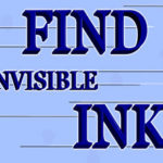 Find Invisible Ink