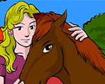 Girl & Horse