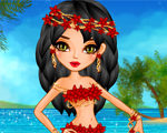 Hawaiian Girl Dress Up