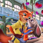 Judy Hopps and Nick Wilde Love Kiss