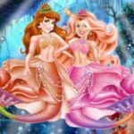 Mermaid Princesses Underwater Fashion