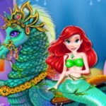 Mermaid Sea Horse Caring