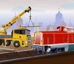 Railroad Crane Parking 2