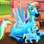 Rainbow Dash and the New Born Baby