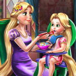 Rapunzel Mommy Toddler Feed