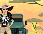 Safari Traveler Girl Dress Up