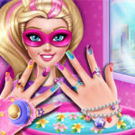 Super Barbie Power Nails