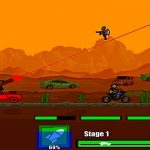 Battle On Road Car Game 2D