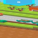 Blocky Road Runner Game 2D