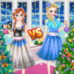 Ellie VS Annie Christman Tree!