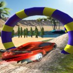 Floating Water Surfer Car Driving : Beach Racing