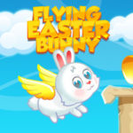 Flying Easter Bunny