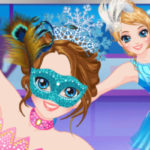 Ice Skater Princess Dressup