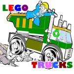 Lego Trucks Coloring