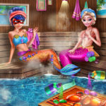 Mermaids Bffs Realife Sauna