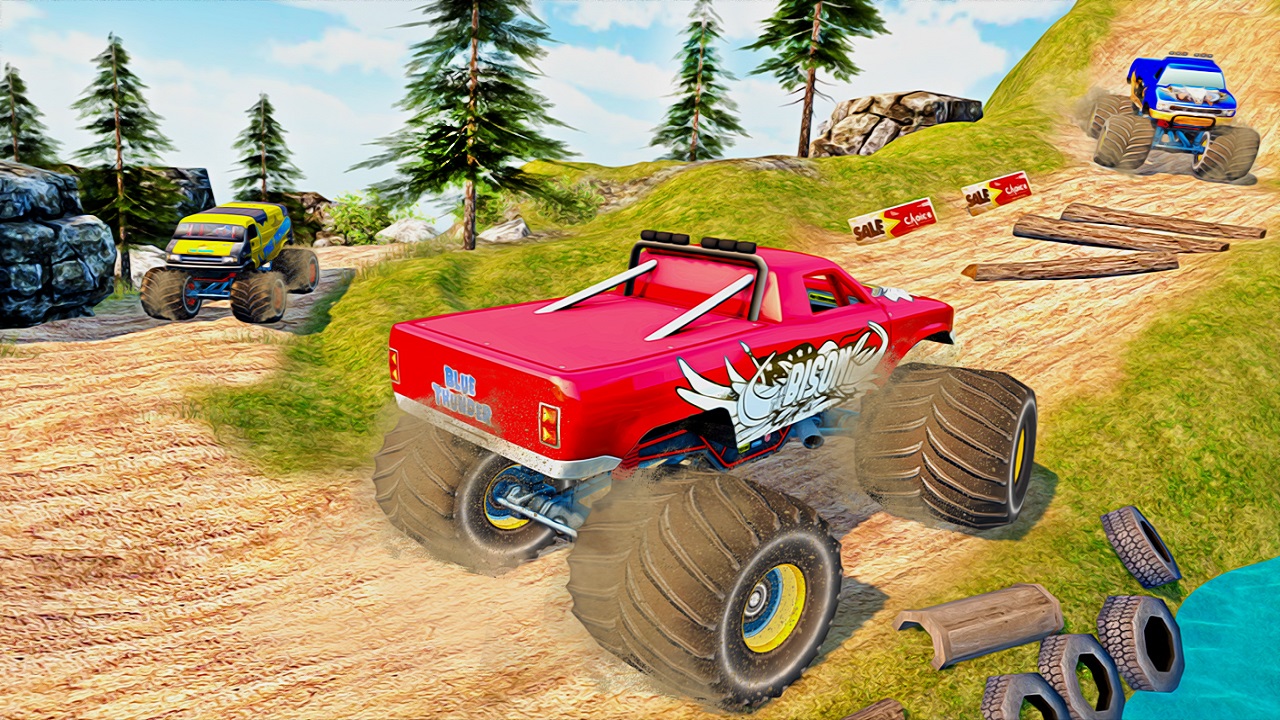 MONSTER Truck Racing : Offroad Driving Simulator - Me Aburro