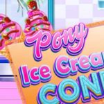 Pony Ice Cream Cone