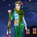 Princess Winter Skiing