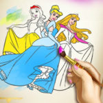 Princesses Coloring Book