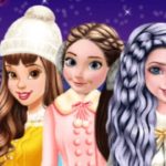 Princesses Go Ice Skating