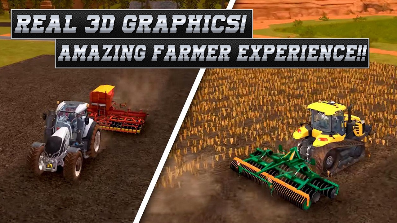 Real Tractor Farming Simulator : Heavy Duty Tractor - Me Aburro