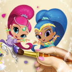 Shimmer and Shine Coloring Book