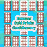 Summer Cold Drinks Card Memory