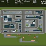 Top Down Taxi Car Game